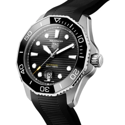 TAG Heuer Aquaracer Men Automatic Black Rubber Watch WBP201A.FT6197 photo 2