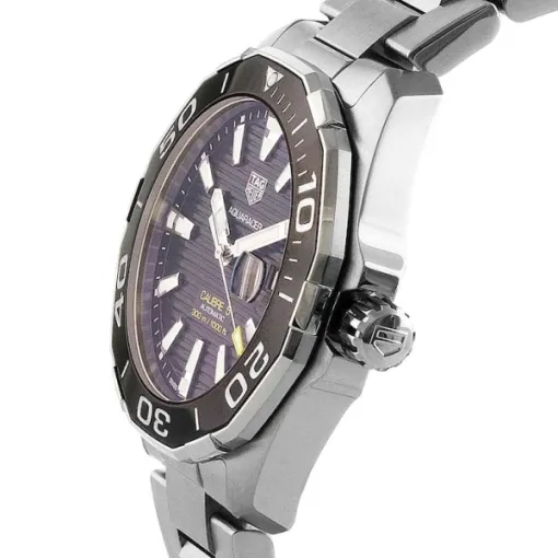 TAG Heuer Aquaracer Men Automatic Black Stainless Steel Watch WAY201A.BA0927 photo 3