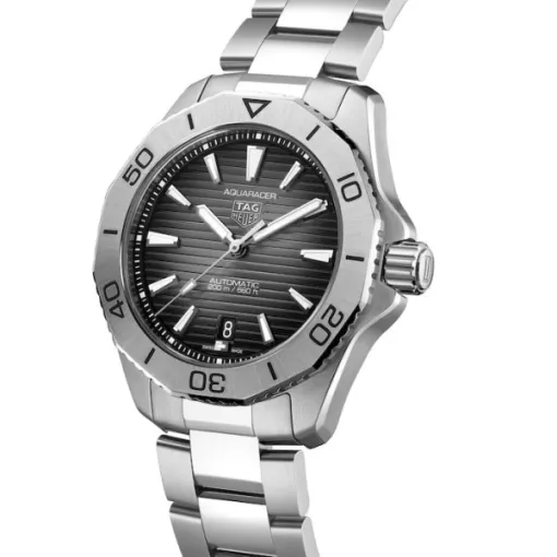 TAG Heuer Aquaracer Men Automatic Black Stainless Steel Watch WBP2110.BA0627 photo 2