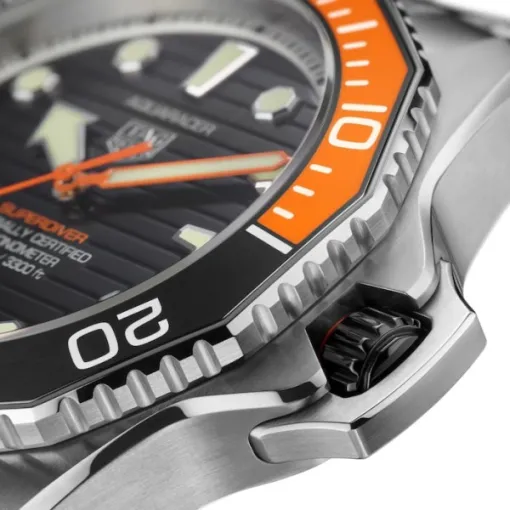 TAG Heuer Aquaracer Men Automatic Black Titanium Watch WBP5A8A.BF0619 photo 3