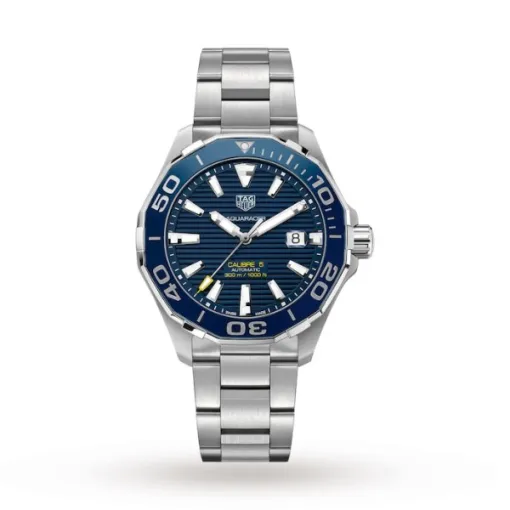 TAG Heuer Aquaracer Men Automatic Blue Stainless Steel Watch WAY201B.BA0927