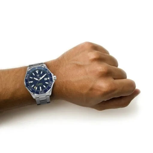 TAG Heuer Aquaracer Men Automatic Blue Stainless Steel Watch WAY201B.BA0927 photo 2