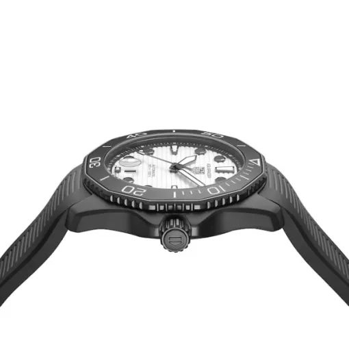TAG Heuer Aquaracer Men Automatic White Rubber Watch WBP201D.FT6197 photo 3