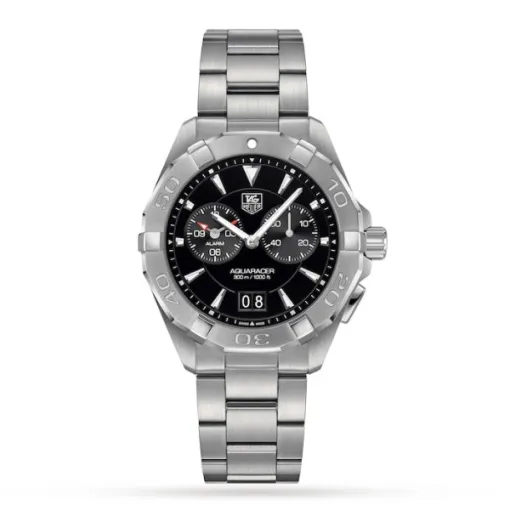 TAG Heuer Aquaracer Men Quartz Black Stainless Steel Watch WAY111Z.BA0928