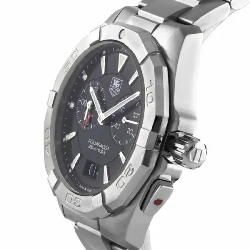 TAG Heuer Aquaracer Men Quartz Black Stainless Steel Watch WAY111Z.BA0928 photo 3