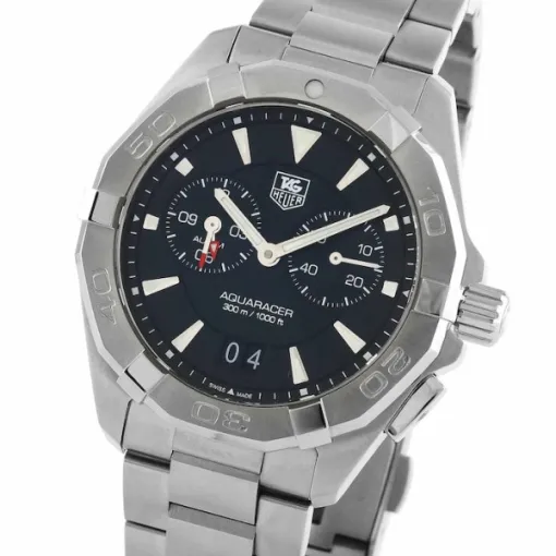 TAG Heuer Aquaracer Men Quartz Black Stainless Steel Watch WAY111Z.BA0928 photo 4