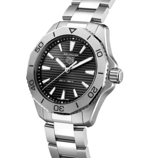 TAG Heuer Aquaracer Men Quartz Black Stainless Steel Watch WBP1110.BA0627 photo 2