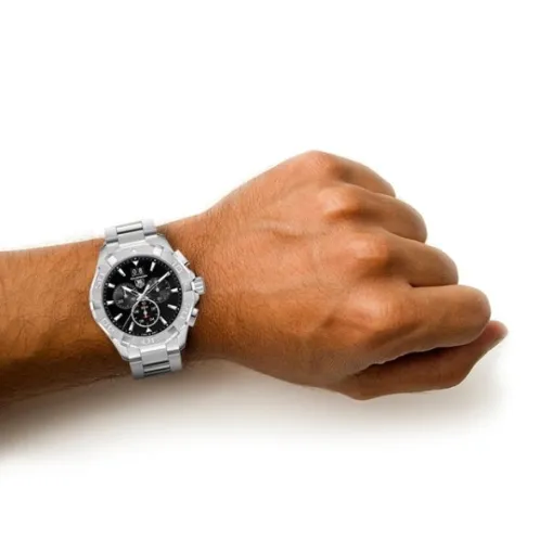 TAG Heuer Aquaracer Men Quartz Black Watch CAY1110.BA0927 photo 2