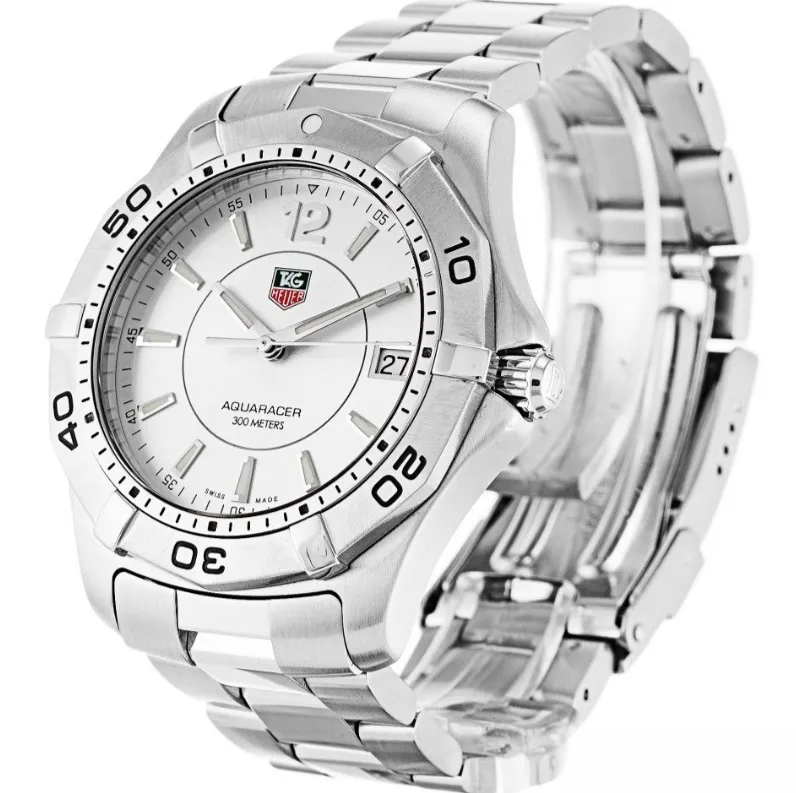 Tag Heuer Aquaracer WAF1112.BA0801 Men Quartz 38.4 MM photo 4