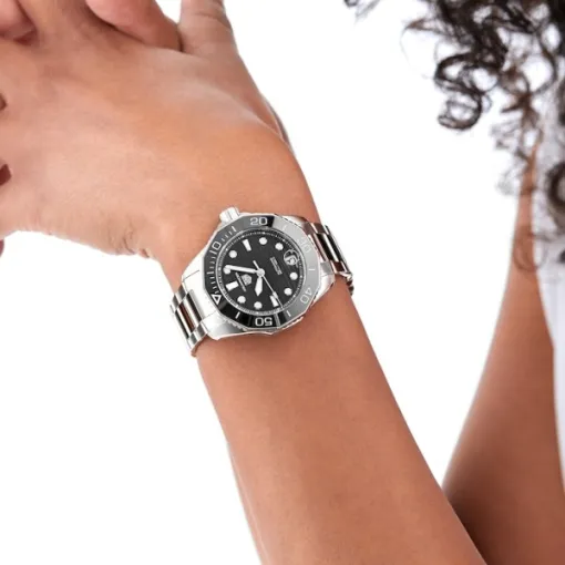 TAG Heuer Aquaracer Women Automatic Black Stainless Steel Watch WBP231D.BA0626