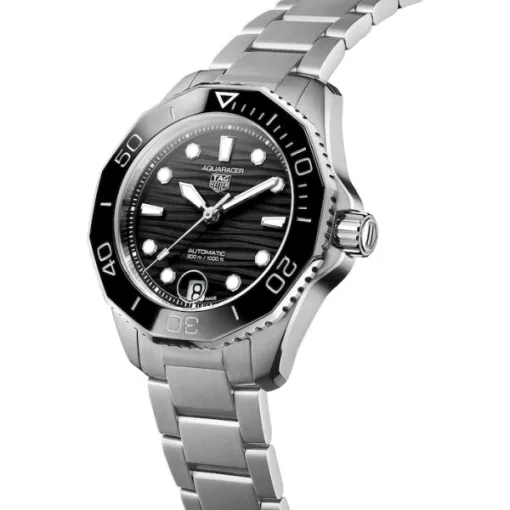 TAG Heuer Aquaracer Women Automatic Black Stainless Steel Watch WBP231D.BA0626 photo 2
