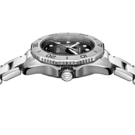 TAG Heuer Aquaracer Women Automatic Black Stainless Steel Watch WBP2410.BA0622 - Photo 3