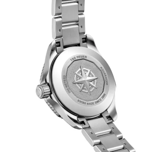 TAG Heuer Aquaracer Women Automatic Black Stainless Steel Watch WBP2410.BA0622 - Photo 4