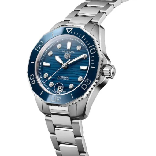 TAG Heuer Aquaracer Women Automatic Blue Stainless Steel Watch WBP231B.BA0618 photo 2