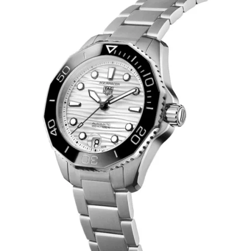 TAG Heuer Aquaracer Women Automatic White Stainless Steel Watch WBP231C.BA0626 photo 2