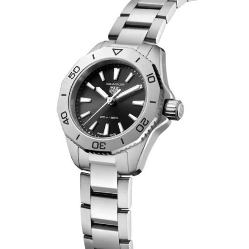 TAG Heuer Aquaracer Women Quartz Black Stainless Steel Watch WBP1410.BA0622 - Photo 2