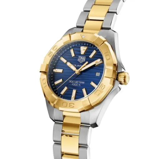 TAG Heuer Aquaracer Women Quartz Blue Bicoloured Watch WBD1325.BB0320 photo 2