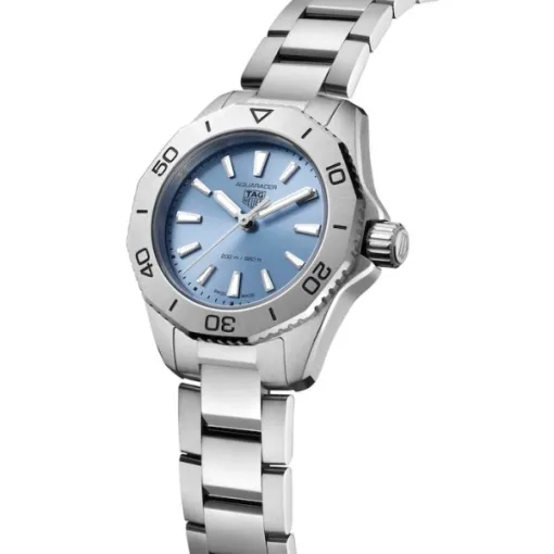 TAG Heuer Aquaracer Women Quartz Blue Stainless Steel Watch WBP1415.BA0622 - Photo 2
