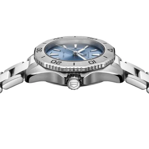 TAG Heuer Aquaracer Women Quartz Blue Stainless Steel Watch WBP1415.BA0622 - Photo 3