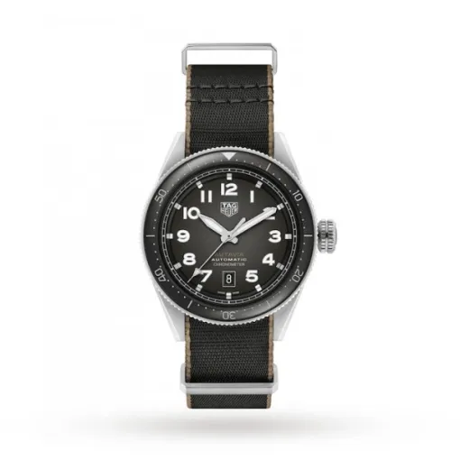 TAG Heuer Autavia Men Automatic Black Stainless Steel Watch WBE5114.EB0173 - Photo 2
