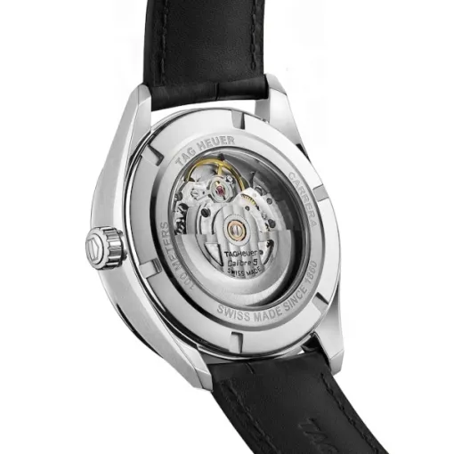 TAG Heuer Carrera Men Automatic Black Alligator Watch WBN2013.FC6503 photo 4
