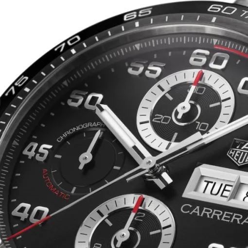 TAG Heuer Carrera Men Automatic Black Stainless Steel Watch CBN2A1AA.BA0643 photo 2