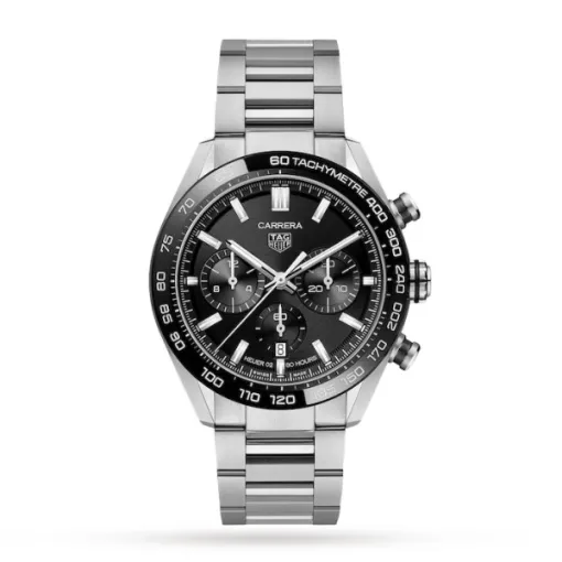 TAG Heuer Carrera Men Automatic Black Stainless Steel Watch CBN2A1B.BA0643