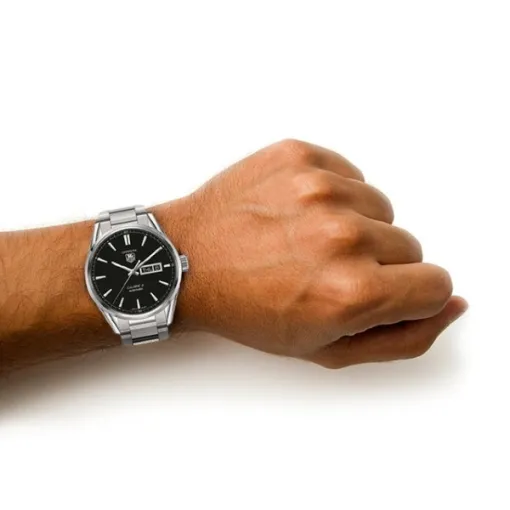 TAG Heuer Carrera Men Automatic Black Stainless Steel Watch WAR201A.BA0723 - Photo 2