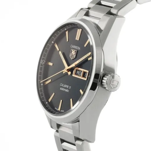 TAG Heuer Carrera Men Automatic Black Stainless Steel Watch WAR201C.BA0723 photo 2