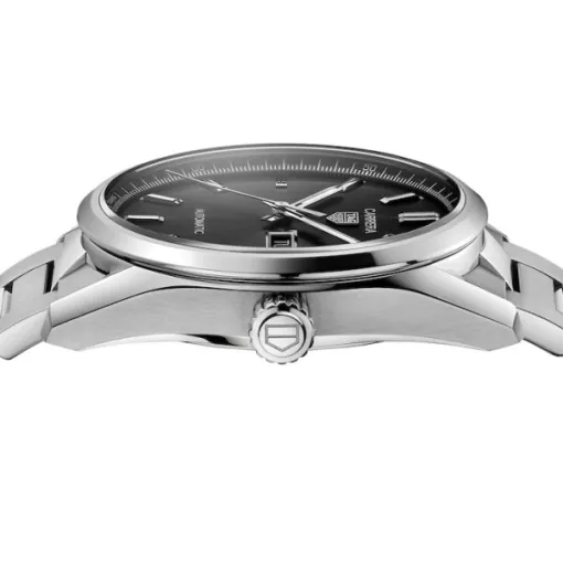 TAG Heuer Carrera Men Automatic Black Stainless Steel Watch WBN2010.BA0640 - Photo 3