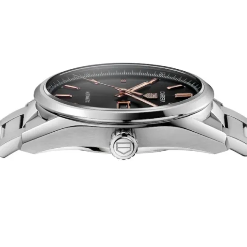 TAG Heuer Carrera Men Automatic Black Stainless Steel Watch WBN2013.BA0640 - Photo 3