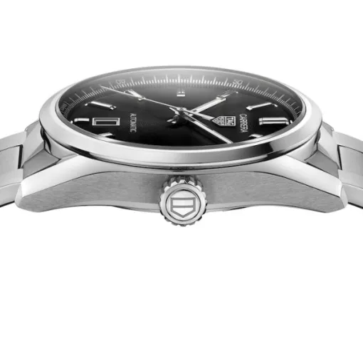TAG Heuer Carrera Men Automatic Black Stainless Steel Watch WBN2110.BA0639 - Photo 3