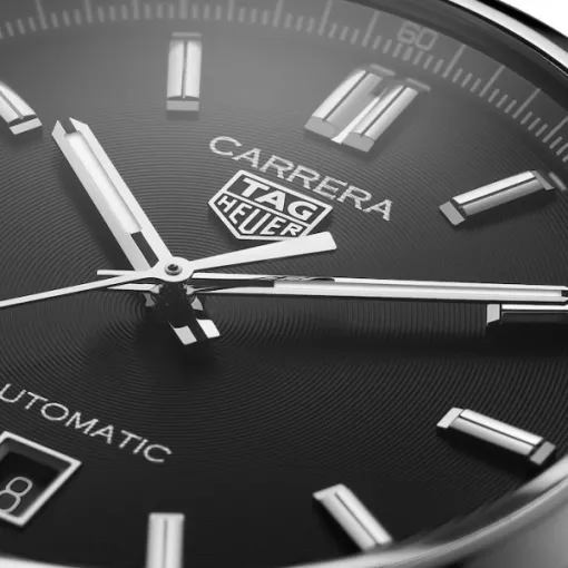 TAG Heuer Carrera Men Automatic Black Stainless Steel Watch WBN2110.BA0639 - Photo 5