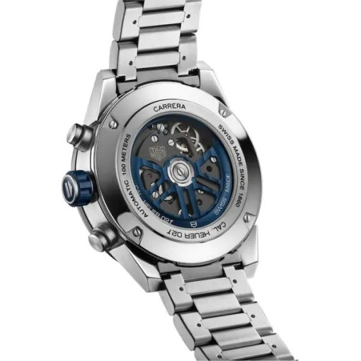TAG Heuer Carrera Men Automatic Blue Stainless Steel Watch CAR5A8C.BF0707 photo 4
