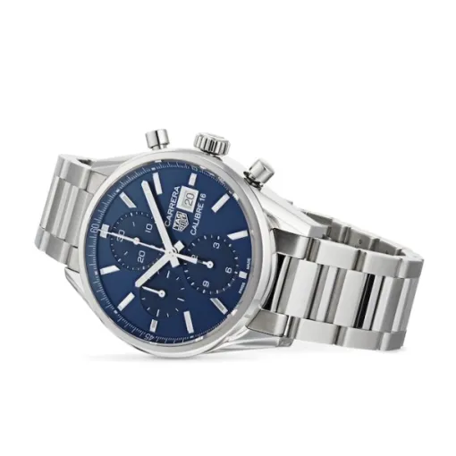 TAG Heuer Carrera Men Automatic Blue Stainless Steel Watch CBK2112.BA0715 photo 2
