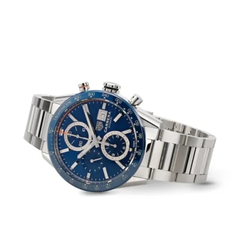 TAG Heuer Carrera Men Automatic Blue Stainless Steel Watch CBM2112.BA0651 photo 2