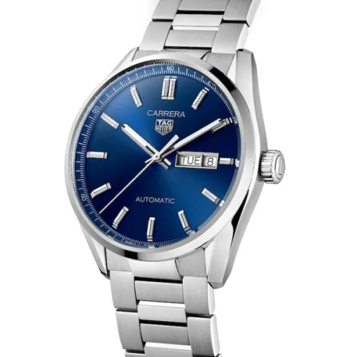 TAG Heuer Carrera Men Automatic Blue Stainless Steel Watch WBN2012.BA0640 photo 2