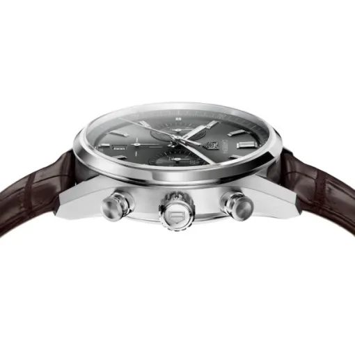 TAG Heuer Carrera Men Automatic Grey Alligator Watch CBN2012.FC6483 - Photo 3