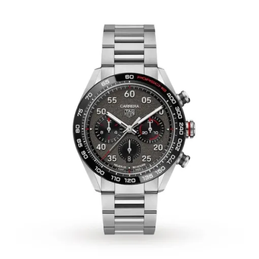TAG Heuer Carrera Men Automatic Grey Stainless Steel Watch CBN2A1F.BA0643
