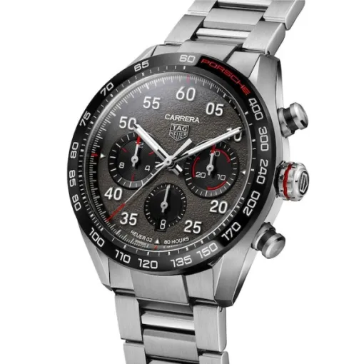 TAG Heuer Carrera Men Automatic Grey Stainless Steel Watch CBN2A1F.BA0643 photo 2