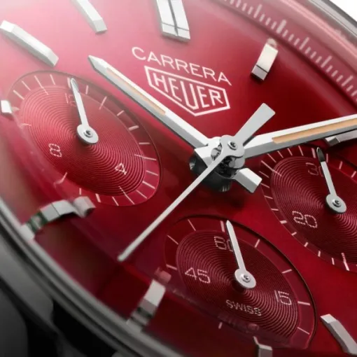 TAG Heuer Carrera Men Automatic Red Stainless Steel Watch CBK221G.FC6479 photo 3
