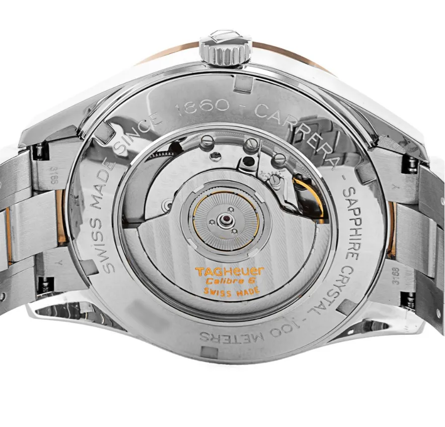 Tag Heuer Carrera WAS2151.BD0734 Unisex Automatic 39 MM photo 3