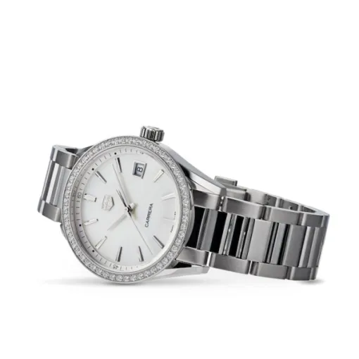 TAG Heuer Carrera Women Quartz White Stainless Steel Watch WBK1316.BA0652 photo 2