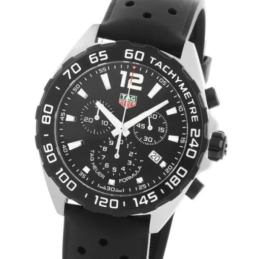 TAG Heuer Formula 1 Men Quartz Black Rubber Watch CAZ1010.FT8024 - Photo 3