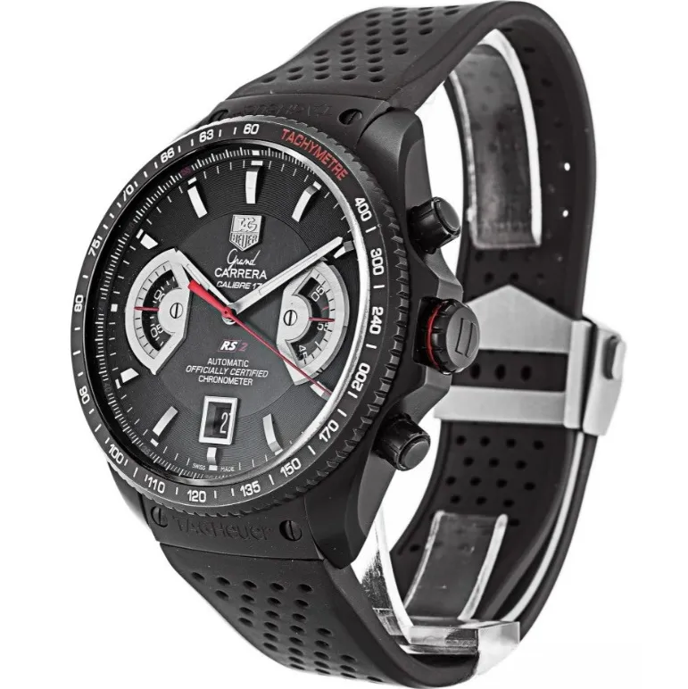 Tag Heuer Grand Carrera CAV518B.FC6237 Men Quartz 43 MM photo 4