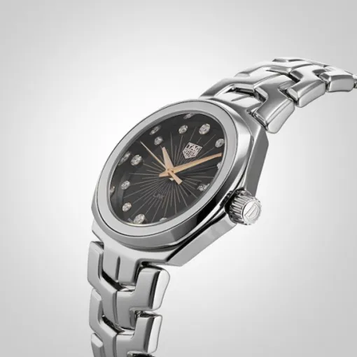 TAG Heuer Link Women Quartz Black Stainless Steel Watch WBC131F.BA0649 photo 4
