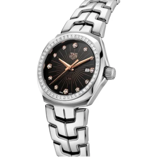 TAG Heuer Link Women Quartz Black Stainless Steel Watch WBC131G.BA0649 photo 2