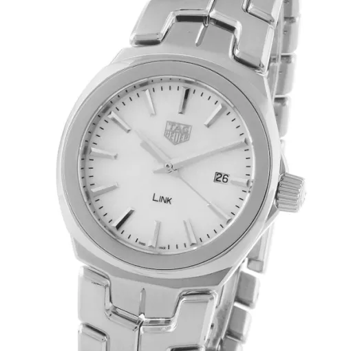 TAG Heuer Link Women Quartz Mother of Pearl Stainless Steel Watch WBC1310.BA0600 - Photo 3
