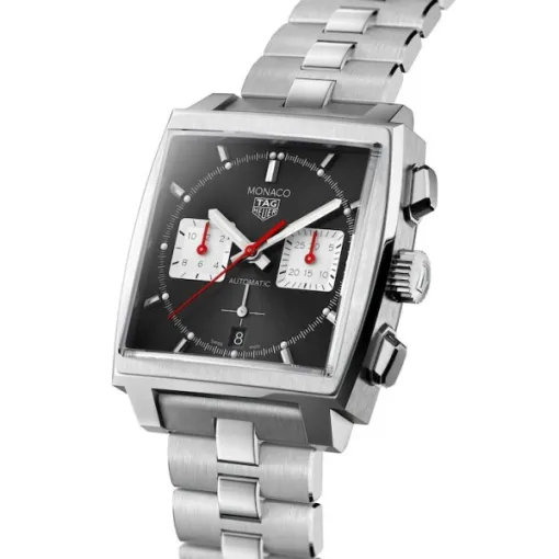 TAG Heuer Monaco Men Automatic Black Stainless Steel Watch CBL2113.BA0644 photo 2