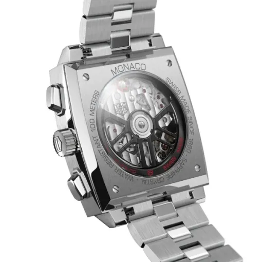 TAG Heuer Monaco Men Automatic Black Stainless Steel Watch CBL2113.BA0644 photo 3